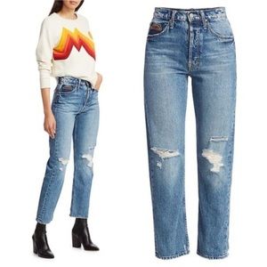 Mother Denim Superior Take Me Even Higher Jeans 25